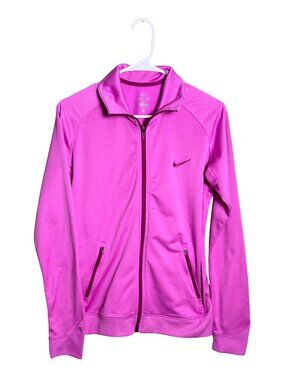 Nike Dri-Fit Full Zip Track Jacket Pink